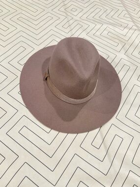 NWT Rachel Parcell Tan Wool Hat